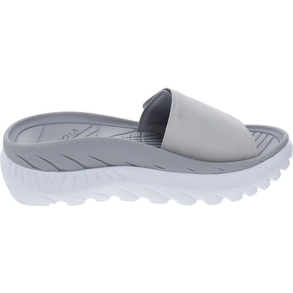 Vionic Womens Rejuvenate White Slip On Comfort Summer Slide Sandals Shoes NWOB - Picture 2 of 4